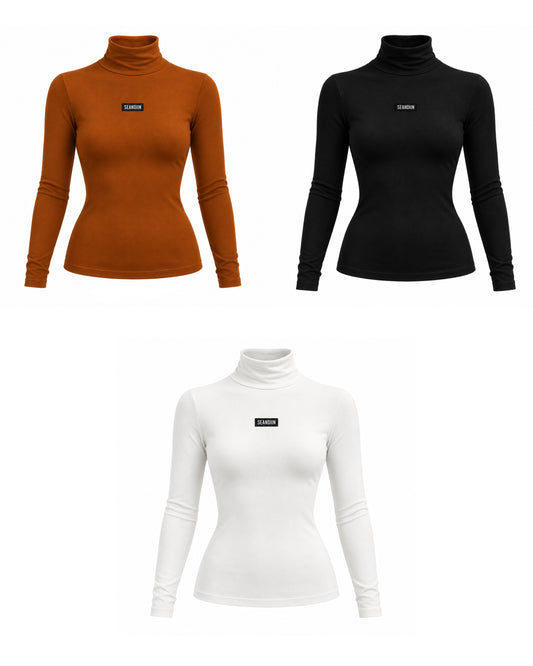High-Neck Longsleeve